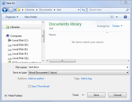 Quiz 1 In MS Word 2007 - Quiz